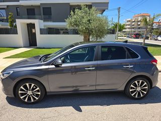 Hyundai i 30 2018 1.6 CRDI PREMIUM/ΗΛΙΟΡΟΦΗ/ΔΕΡΜΑ/ΟΘΟΝΗ/ΚΑΜΕΡΑ/EURO6B-thumb-7