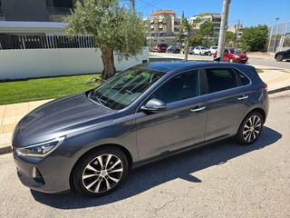 Hyundai i 30 2018 1.6 CRDI PREMIUM/ΗΛΙΟΡΟΦΗ/ΔΕΡΜΑ/ΟΘΟΝΗ/ΚΑΜΕΡΑ/EURO6B-thumb-8