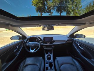 Hyundai i 30 2018 1.6 CRDI PREMIUM/ΗΛΙΟΡΟΦΗ/ΔΕΡΜΑ/ΟΘΟΝΗ/ΚΑΜΕΡΑ/EURO6B-thumb-15