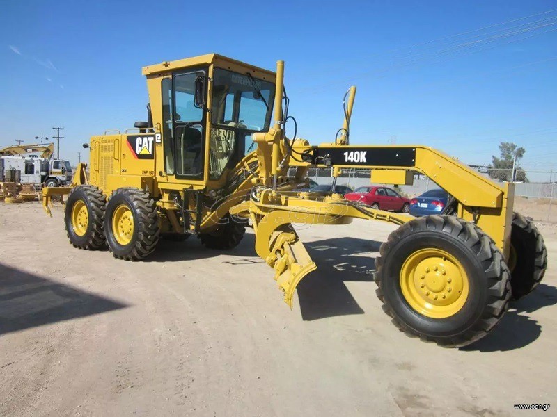 Γκρέιντερ CAT 2016 140K+AIR KONT+RIPPER+CE+NEW ΕΛΑΣΤΙΚΑ+