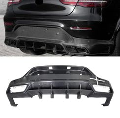 ΠΙΣΩ ΣΠΟΙΛΕΡ Carbon Fiber Rear Diffuser for Mercedes-Benz GLC COUPE AMG Design 16-21