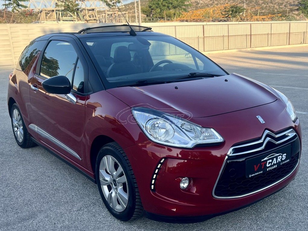 DS DS3 2016 1.2 SoChic 110hp Cabrio/ΟΘΟΝΗ/PARKTRONIC/LED/CRUISE/EU6