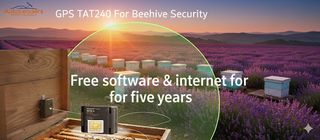 GPS Tracker Τeltonika 4G με sos alarm μετακίνησης ειδική συσκευή εντοπισμού για μελίσσια με μπαταρία εως και 3 χρόνια με κάρτα sim και με πέντε χρόνια παρακολούθηση TAT240-5