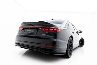 Πίσω Splitter (με κατακόρυφες ράβδους) Audi A8 S-Line Long D5 Facelift