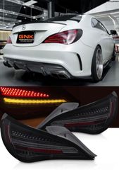 ΦΑΝΑΡΙΑ ΠΙΣΩ LED Taillights MERCEDES CLA C117 13-19 / X117 14-19 BLACK SMOKE