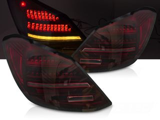 ΦΑΝΑΡΙΑ ΠΙΣΩ LED TAIL LIGHTS RED BLACK MERCEDES C-CLASS W205 14-21