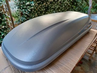 Set THULE: Μπαγκαζιέρα Οροφής Ocean 200 (450L) + Μαύρες Μπάρες Οροφής THULE