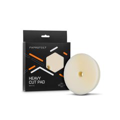 FX Protect Heavy Cut Pad White Σφουγγάρι Γυαλίσματος 125mm - FX-001-125