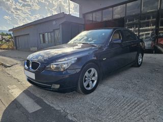 Bmw 520 2008 DIESEL, ΑΥΤΟΜΑΤΟ, ΔΕΡΜΑ