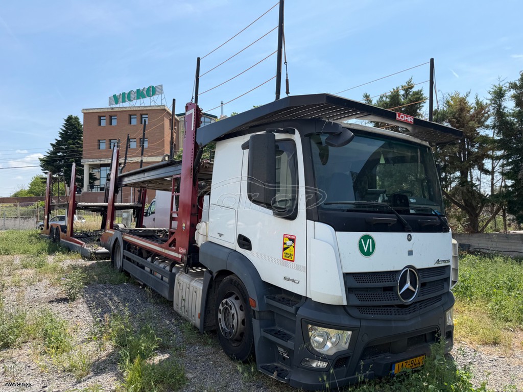 Mercedes-Benz 2016 ACTROS 1843+LOHR ΡΥΜΟΥΛΚΟΥΜΕΝΟ