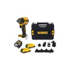 DCD803D2T-QW Brushless Δραπανοκατσάβιδο Μπαταρίας Πολλαπλών Κεφαλών 18V (2x2.0Ah) - ΜΕ ΜΠΑΤΑΡΙΑ & ΦΟΡΤΙΣΤΗ - DEWALT (#DCD803D2T-QW)