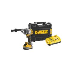 DCD1007WW1T Brushless Κρουστικό Δραπανοκατσάβιδο 18V (1x8.0Ah) - ΜΕ ΜΠΑΤΑΡΙΑ & ΦΟΡΤΙΣΤΗ - DEWALT (#DCD1007WW1T)