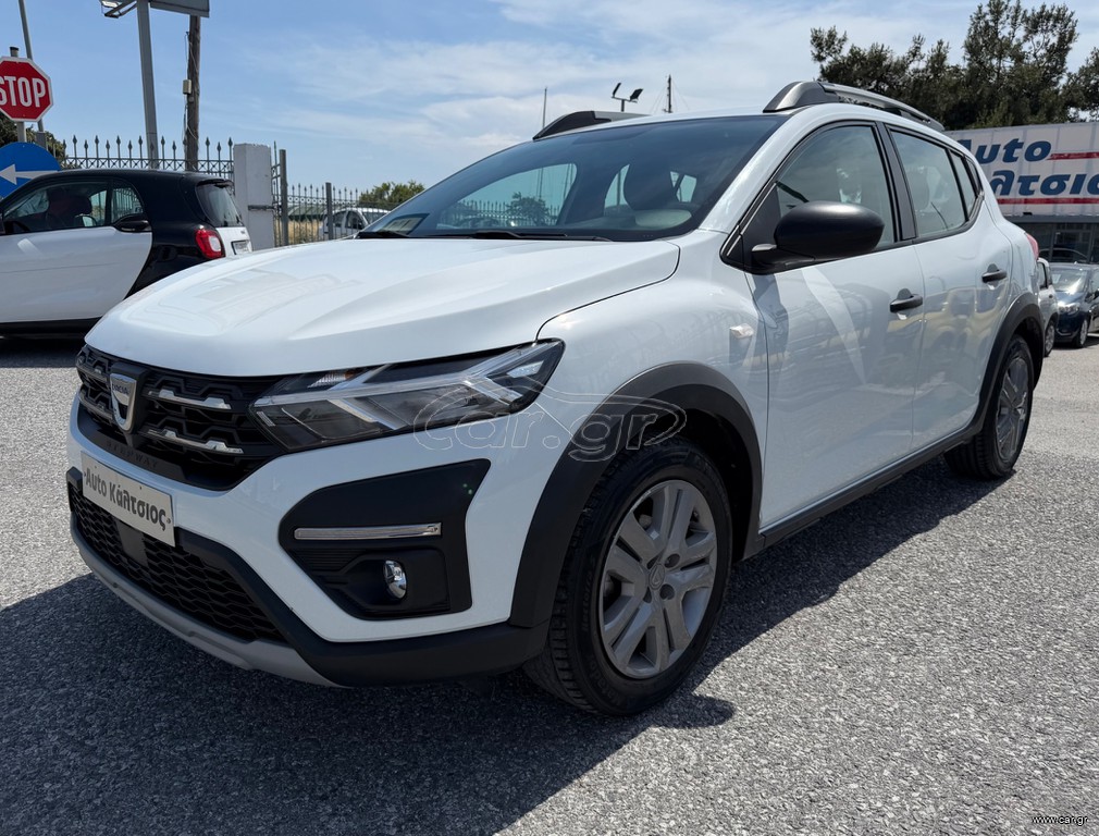 Dacia Sandero 2022 STEPWAY LPG ΕΡΓΟΣΤΑΣΙΑΚΟ ΥΓΡΑΕΡΙΟ - ΕΛΛΗΝΙΚΟ ΑΠΟΣΥΡΣΗ -€1500