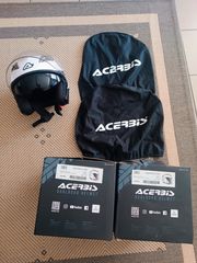 Acerbis Firstway 2.0 White Κράνοι Μηχανής Jet ECE 22.06 1350gr με Sunvisor