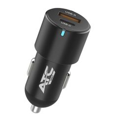 ATC-CA04 Φορτιστής Αυτοκινήτου USB-A & Type-C 100W