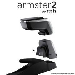 ΟΛΟΚΛΗΡΩΜΕΝΟΣ ΤΕΜΠΕΛΗΣ ARMSTER 2 ΓΙΑ FORD FIESTA 09/2005-2007 ΜΕ ΑΠΟΣΠΩΜΕΝΗ ΤΣΕΠΗ ΑΠΟ ΠΛΑΣΤΙΚΟ ΚΑΙ ΔΕΡΜΑΤΙΝΗ ΣΕ ΓΚΡΙ ΠΛΑΙΣΙΟ ΚΑΙ ΜΑΥΡΟ ΧΡΩΜΑ ΜΕ ΑΝΤΑΠΤΟΡΑ ΤΟΠΟΘΕΤΗΣΗΣ RATI - 1 ΣΕΤ (V01711/RT + V01565/R
