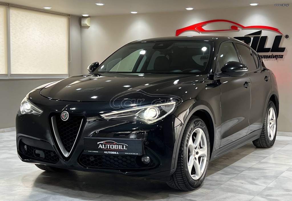 Alfa Romeo Stelvio 2018 SUPER EDITION/JTDM/ΟΘΟΝΗ/CAMERA/DNA/ΔΕΡΜΑ/LED/EU6