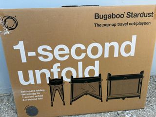 Bugaboo Παρκοκρέβατο Stardust Grey-thumb-1