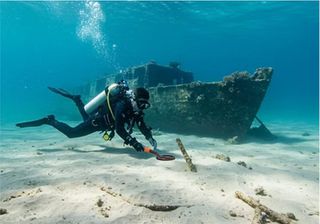 SCUBA TECTOR II αδιάβροχος παλμικός ανιχνευτής μετάλλων χρυσού-thumb-4