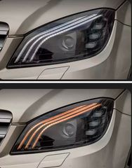 ΦΑΝΑΡΙΑ ΕΜΠΡΟΣ LED Headlights Mercedes Benz W204 2007-2010 LED Headlight DRL Signal Porjector-thumb-3