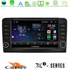 Cadence X2 Series 8Core Android14 6+128GB  Mercedes ML/GL Class W164 2006-2011 Navigation Multimedia Tablet 9"    (OEM Look)