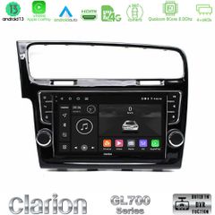 Clarion GL700 Series 8Core Android13 4+64GB VW GOLF 7 Navigation Multimedia Tablet 9" Με Carplay & Android Auto (OEM Look)