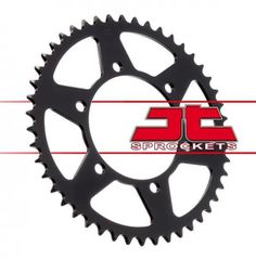 Γραναζι Πισω Σιδερενιο Gsxr600/750/1000, Tenere 700, Fz-07, Mt-07, Mt-09, Mt-10 Tracer Μαυρο Jtr1876 | Jt Sprockets-43
