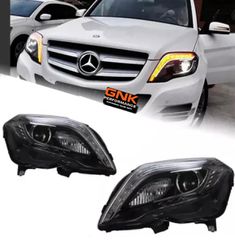 ΦΑΝΑΡΙΑ ΕΜΠΡΟΣ LED DRL Headlights MERCEDES Benz GLK X204 (2013-2015) Facelift Design