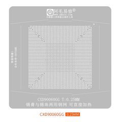 BGA Direct Heat Stencil Template to Reball GPU CPU Amaoe CXD90060GG 0.25mm για Sony PlayStation 5 PS5 ( Κωδ.1-GAME329 )