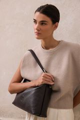 Bonendis Rallu Leather Shoulder Bag-thumb-2