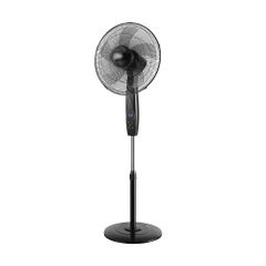 Teesa TSA8065 Ανεμιστήρας δαπέδου 17"/44cm 50W με τηλεχειριστήριο μαύρος