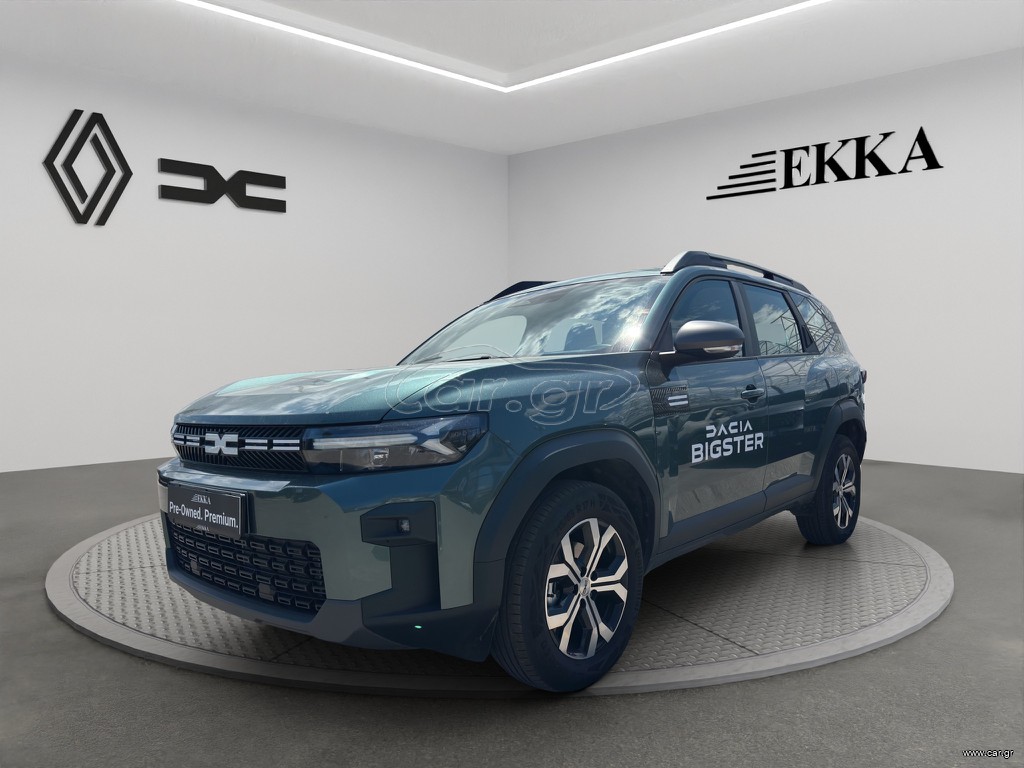 Dacia Bigster 2025 Full Hybrid 155PS Expression Green Cheddar