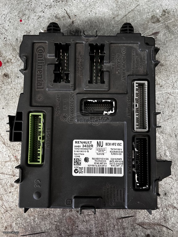 284B13432R NU BCM HFE VSC