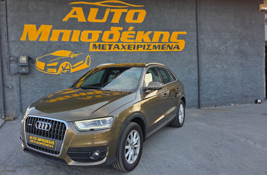 Audi Q3 2012 ΕΓΓΥΗΣΗ ΧΙΛΙΟΜΕΤΡΩΝ-ΔΕΡΜΑΤΙΝΟ ΣΑΛΟΝΙ