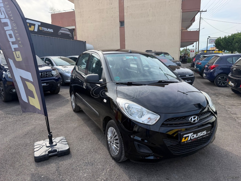 Hyundai i 10 2012 1.1 CLASSIC KLIMA /NAVI ΓΡΑΠΤΗ ΕΓΓΥΗΣΗ  GTOUSIS CARS