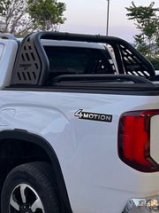 Μαύρο ματ ανοξείδωτο Roll bar δύο σκελών με πάνελ (RB 4070 INOX BLACK) Volkswagen Amarok 2023+