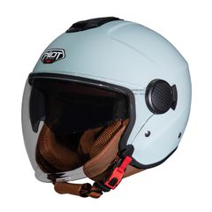 Κράνος Μηχανής Ανοιχτό Pilot Fly SV sea green