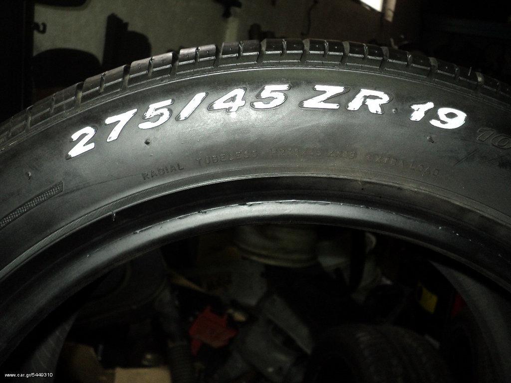 4 ΛΑΣΤΙΧΑ 275/45/19  PIRELLI P ZERO