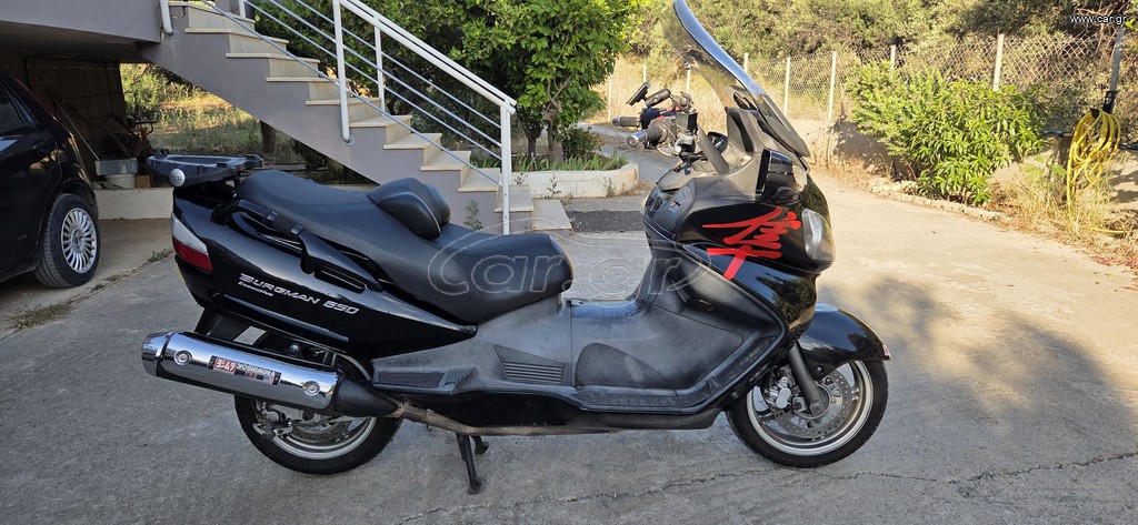 Suzuki Burgman 650 2005 EXECUTIVE ABS - YSS - GIVI - ANDROID 6.26" - MPF