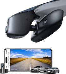 Audi A6 C8 (Factory Look Parking monitor option) 4K OEM Κάμερα Καταγραφής - Διπλό Κρυφό DVR 4K εμπρός 1K πίσω για AUDI A6 (2018-2026) μαύρο ή γκρι