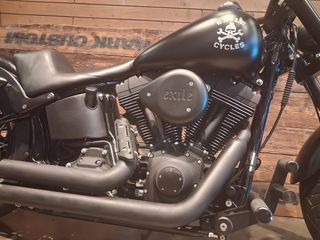Harley Davidson Night Train 2009 Exile Cycles California built-thumb-2