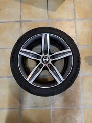 Γνήσιες ζάντες 17αρες με ελαστικά runflat Michelin pilot sport 4 zp DOT 4522