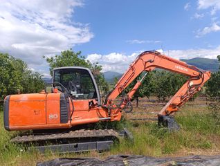 Εκσκαφέας Με Ερπύστριες Hitachi 2008 ΖΧ80ΣΒΛΨ-thumb-1