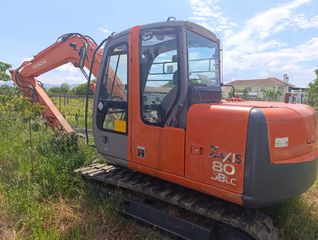 Εκσκαφέας Με Ερπύστριες Hitachi 2008 ΖΧ80ΣΒΛΨ-thumb-2