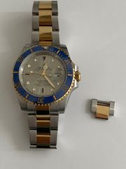 ROLEX Submariner ( SULTAN) Replica 3A Ατσάλι Χρυσό-thumb-1
