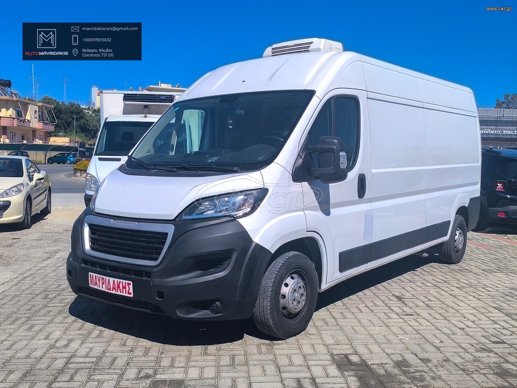 Ψυκτικοί Θάλαμοι Peugeot 2021 BOXER L3H2 ΨΥΓΕΙΟ - ΚΑΤΑΨΥΞΗ 86.656 KM | ΕΛΛΗΝΙΚΟ 1ο ΧΕΡΙ
