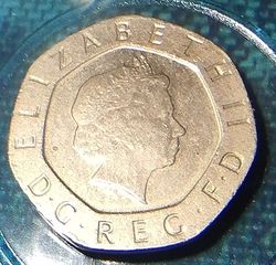 ΝΟΜΙΣΜΑ συλλεκτικό Coins 20 PENCE 2001 Elizabeth ll.D.G R.E.G.F.D.. για περισσότερες εκτιμησης δεσγελίεςτε στο eBay Αν θέλετε να δείτε όλες τις αγ μου.πατηστε κάτω από το όνομα μου