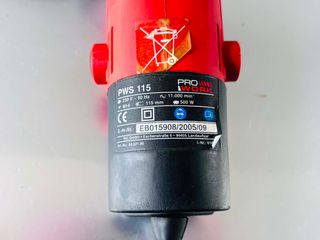 Γωνιακός Τροχός Pro Work PWS 115 500W-thumb-1