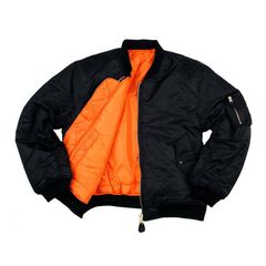 Army Surplus MA-1 Flight Μπουφάν Bomber μαύρο Jacket black - XL