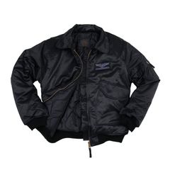Μπουφάν Flight μαύρο Jacket Heavy CWU Jacket black - XL